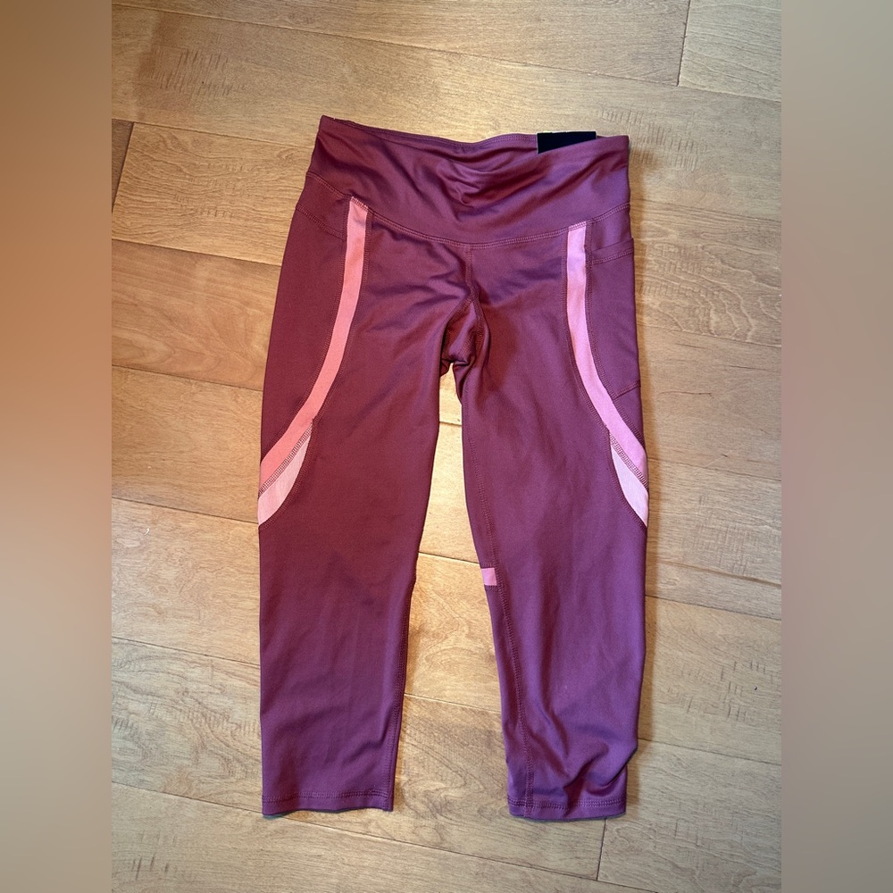 Champion Pink Leggings High Waist Stretchy